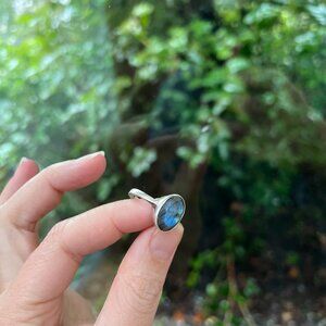 Women's Labradorite Ring (size 7)